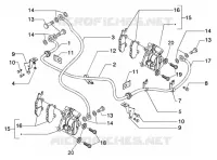 Calipers-brake piping