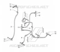 Brake piping