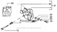 Front brake caliper