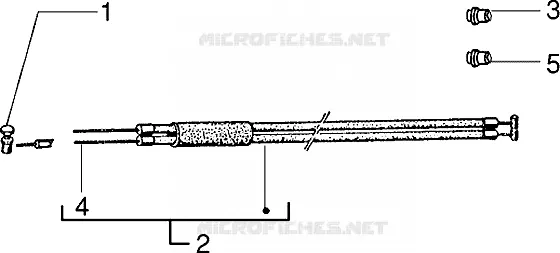 Front brake-gear transmiss.