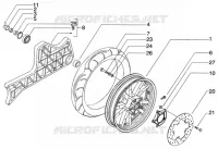 Rear wheel