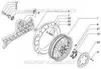 Rear wheel