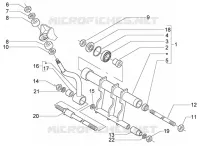 Swinging arm