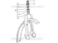 Fork-steering bearings