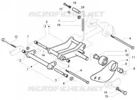 Swinging arm