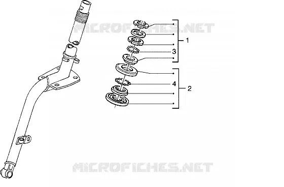 Steering bearing ball tracks