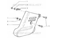 Front shock absorber cover