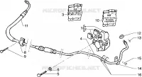 Rear brake caliper