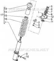 Front shock absorber