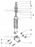 Rear damper