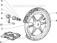 Rear wheel