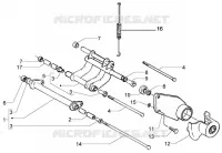 Swinging arm