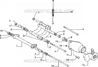 Swinging arm