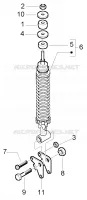 Rear damper