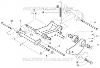 Swinging arm
