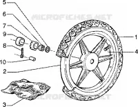 Rear wheel