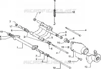 Swinging arm
