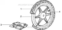 Rear wheel