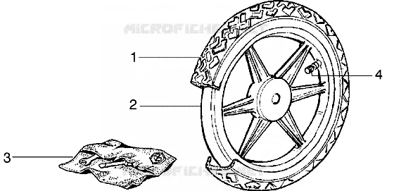 Rear wheel