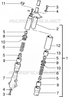 Front-wheel suspension