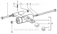 Swinging arm