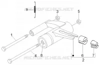 Swinging arm