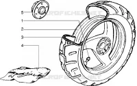 Rear wheel