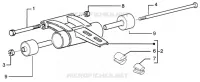 Swinging arm