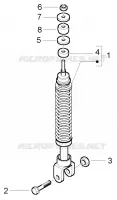 Rear damper