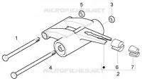 Swinging arm