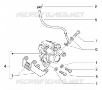 Front brake caliper