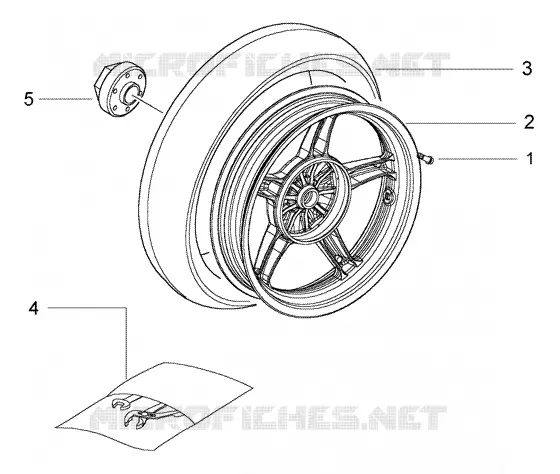 Rear wheel