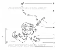 Front brake caliper