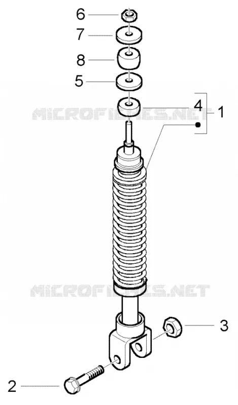 Rear damper