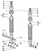 Rear dampers
