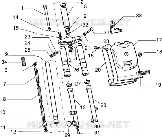 Front-wheel suspension