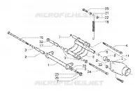 Swinging arm