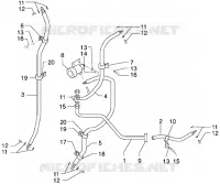 Brake piping