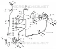 Brake pipes-brake calipers