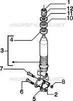 Rear damper