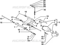Swinging arm