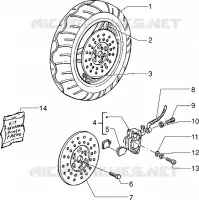 Front wheel