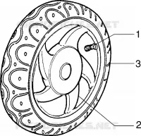 Front wheel