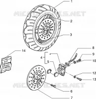Front wheel