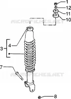 Rear damper