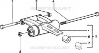 Swinging arm