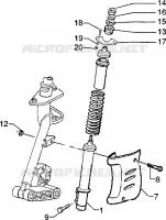 Front damper cover