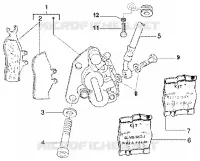 Front brake caliper