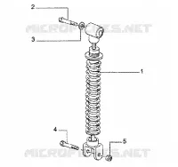 Rear damper