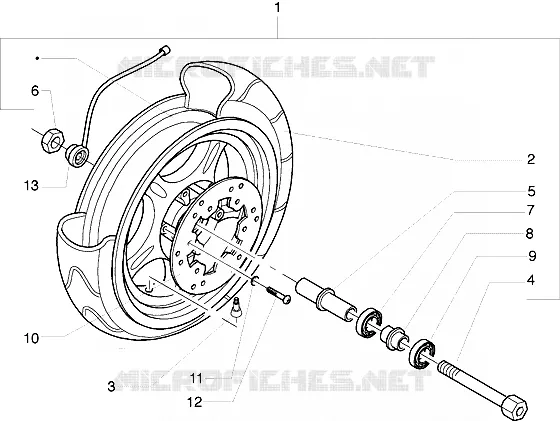 Front wheel